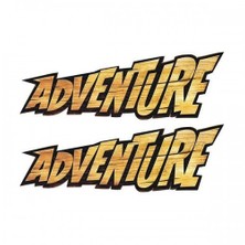 Sticker Master Adventure Sticker-2 Oto Motor Pc Etiket