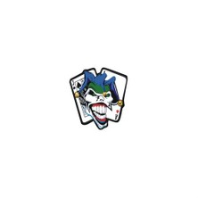 Sticker Master Joker Card Sticker Oto Motor Pc Etiket