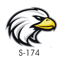 Sticker Master Kartal Face Sticker Oto Motor Pc Etiket