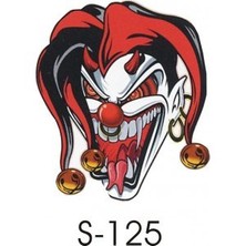 Sticker Master Joker Sticker Oto Motor Pc Etiket