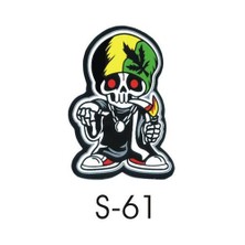 Sticker Master Bob Marley Sticker Oto Motor Pc Etiket