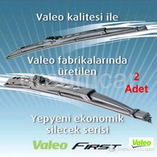 Valeo First VF41x2 AutoClic Universal Telli Grafitili Silecek 400 mm. 2 Ad. 575541