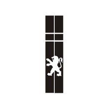 Sticker Master Peugeot Ön Kaput Sticker Oto Motor Pc Etiket