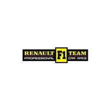 Sticker Master Renault F1 Sticker Oto Motor Pc Etiket