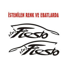 Sticker Master Ford Fiesta Clup Sticker Oto Motor Pc Etiket