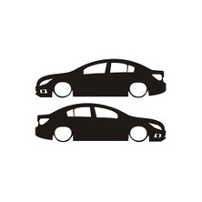 Sticker Master Chevrolet Cruze Basık Araç Sticker Oto Motor Pc Etiket