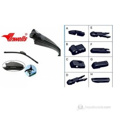 Inwells 8 Aparatlı Her Araca 60 Cm Muz Silecek
