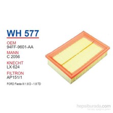 Wunder FORD FİESTA III 1.8 D Hava Filtresi OEM NO: 94FF-9601-AA