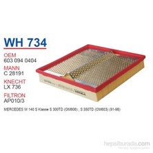 Wunder MERCEDES 140 KASA S KLASS S300 TD  Hava Filtresi OEM NO:6030940404