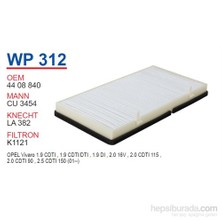 Wunder OPEL ViVARO (PLASTİK) Polen Filtresi OEM NO: 4408840