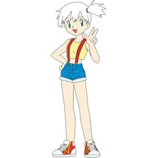 Pokemon Gym Leader Misty Sticker Oto Motor Pc Etiket