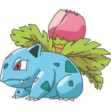 Pokemon Ivysaur Sticker Oto Motor Pc Etiket