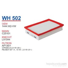 Wunder PEUGEOT 307 2.0 HDI 2001-TU5JP5 MOTOR Hava Filtresi OEM NO:1444.W2-VW