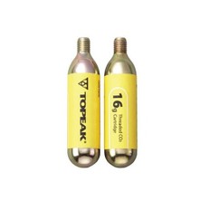 Topeak Threaded 16G Co2 Cartridge 16G Dişli Co2 Kartuşu 2 Parça