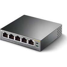TP-Link TL-SG1005P 4 Port PoE Destekli 10/100Mbps Masaüstü 5-Port Gigabit Switch