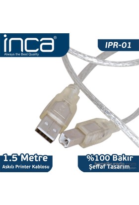 Usb yazıcı kablosu 3m