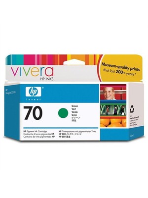 Hp C9457a (70) 130-Ml Yesıl Murekkep Kartusu