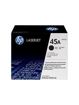 HP 45A 18000 Sayfa Kapasiteli Siyah Toner Q5945A