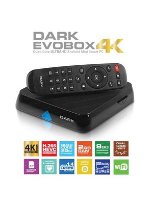 Dark Evobox 4K AMLogic S812 2.0GHz 2GB 8GB SSD Mini Masaüstü Bilgisayar (DK-PC-AND4K)