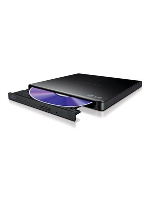 LG 24X USB2.0 Harici Slim Siyah DVD-RW (GP57EB40)