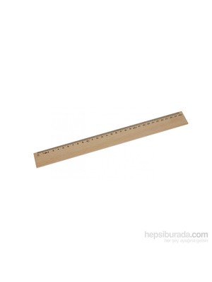 Monopol 3501 Cetvel 30Cm Ahşap Vernikli Geniş