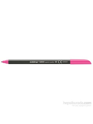 Edding Keçeli Kalem Fosforlu Pembe