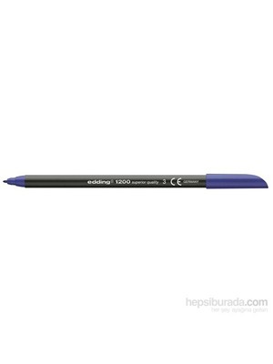 Edding Grafik Kalem Mavi Hızlı Kuruyan Mürekkep ile 1200 Adet Yüksek Kalite