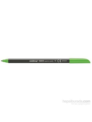 Edding 1200 Yeşil Keçeli Kalem 1 Adet Üstün Kalite ile Kırtasiye Ürünü