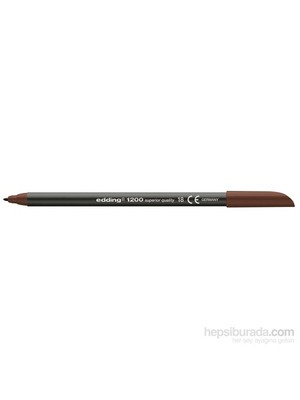 Edding Keçeli Kalem Koyu Kahverengi 1 Adet Yüksek Kalite Yazım Deneyimi