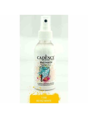 Cadence Your Fashion Sprey Kumaş Boyası 100 Ml. Beyaz 1100