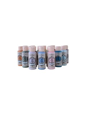 Cadence Style Matt Gri Kumaş Boyası F-629 – Mat Etkili, 59 ml, El Sanatları ve Dekoratif Projeler için