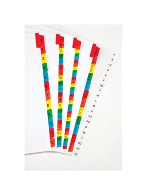 Exxo Mylar Destekli Karton Seperatör 5 Renk (TM105R)