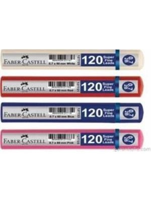 Faber-Castell Grip Min 0.7 2B 60mm, 120 'li Min Kırmızı 12 'li Tüp