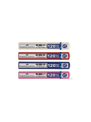 Faber-Castell Grip Min 0.7 2B 60mm, 120 'li Min Kırmızı 12 'li Tüp