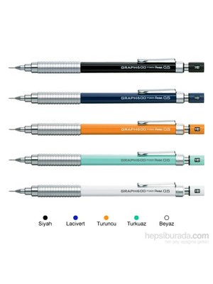 Pentel PG605-A Teknik Çizim ve Yazı İçin 0.5 mm Siyah GraphGear 600 Versatil