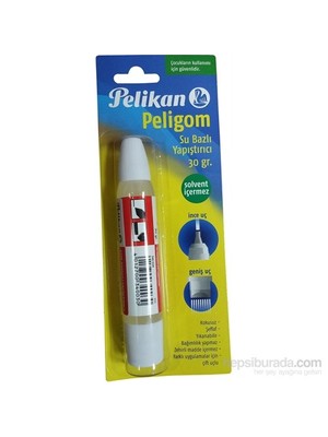 Pelikan Peligom Yapıştırıcı 30 Gr Çocuklar İçin Güvenli Solventsiz Kullanım