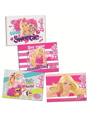 Gıpta 5452 Barbie Spiralli Resim Defteri 25x35 cm 15 Yaprak