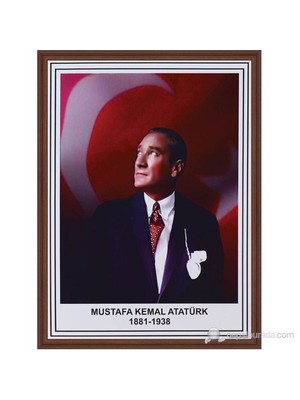 Panda 408 50X70 Atatürk Portesi (Mdf Çerçeve)