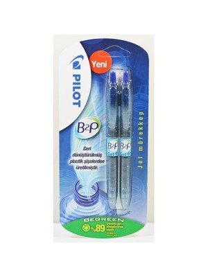 Pilot B2p Begreen - Mavi 2'li Blister B2p-7-M-Bg-Bl2