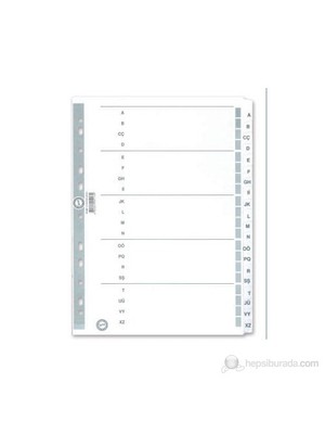 Serve Ayraç (A4/A-Z/Alfabetik/Şeffaf)180Gr/M² Karton, Sv-5328