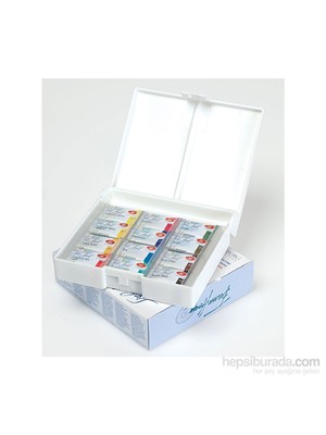 St. Petersburg 12'li Suluboya Seti Plastik Kutu İçinde Saf Pigment Renkler