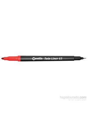 Caretta Twin Liner Kalem 10'Lu Turuncu Ct-65-08