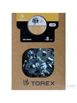 Dın 306 M8 Ağaç Somunu 35 Adet