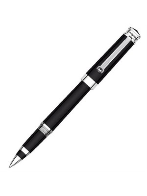 Montegrappa Parola Black Resin Roller Kalem Iswotrab