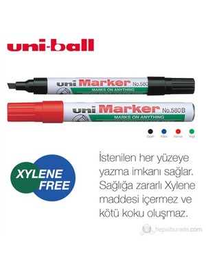 Uni Koli markörü (No:580B)-Mavi