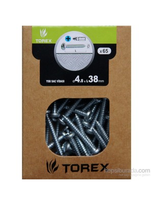 4.8X38 Dın 7981 Ysb Sac Vidası 65 Adet