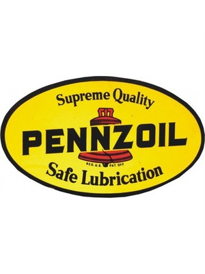 Sticker Master Pennzoil Sticker Oto Motor Pc Etiket