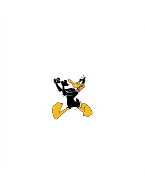 Sticker Master Duffy Duck Sticker Oto Motor Pc Etiket