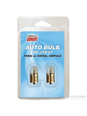 Autokit 12 V 67 Ampul 2 Li Set