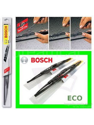 Bosch Eco 550 mm.x2 Ad. Universal Quick-Clip Telli Grafitili Silecek Takım 3397005163